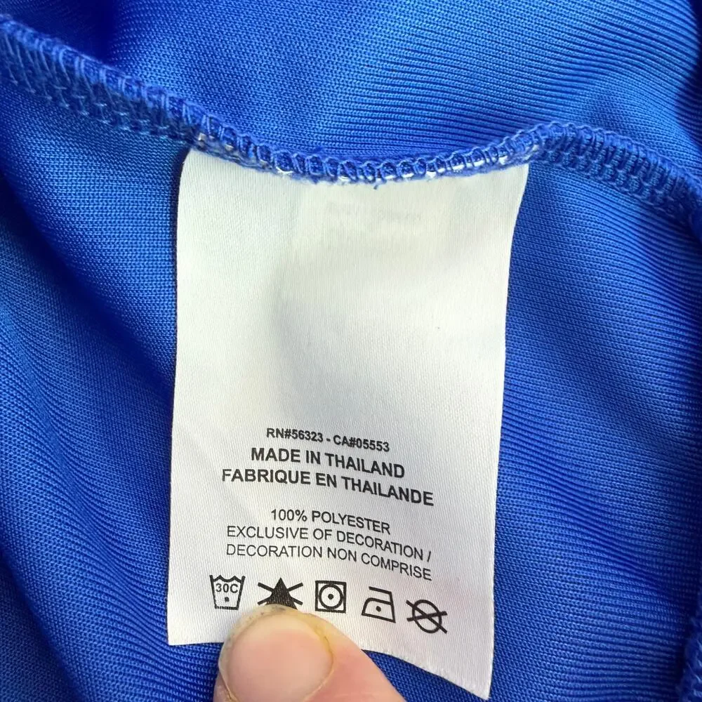 Jordan Full-Zip Track Jacket Blue White Size Small - Picture 15 of 15